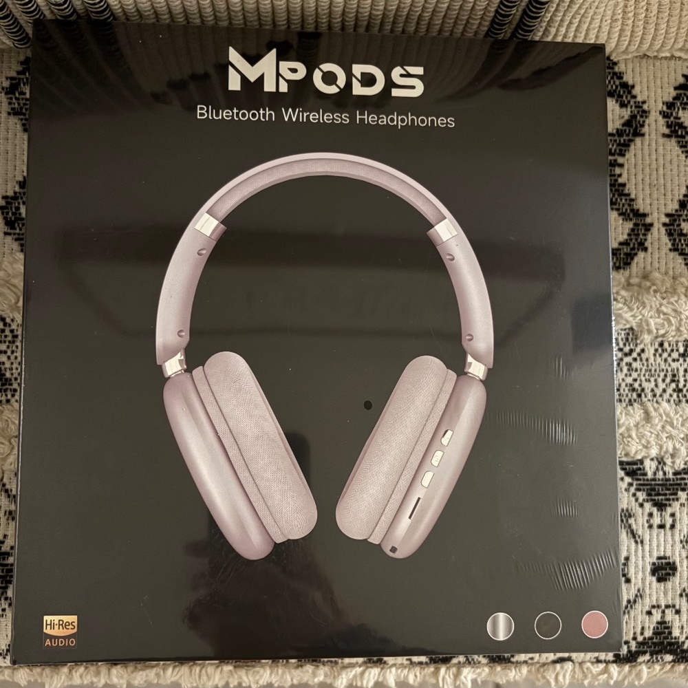 MP ODS Bluetooth Wireless Headphones Black